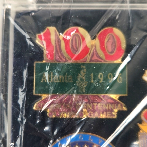 COPY - 1996 Atlanta Olympics Official Collector 5 pin Set, Mint Condition, unop… - Picture 9 of 16